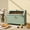 Green, variant on MROJISC Double Layer Bread Box for Kitchen Countertop, Modern Corner Large Bread Storage Bin (Green)