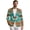 Aztec Geometric, variant on Aztec Cow Sunflower Suit Blazer for Men's Southwestern Jackets Casual Regular Fit Sports Coats Lightweight One Button Open Front Tuxedo Tops for Work