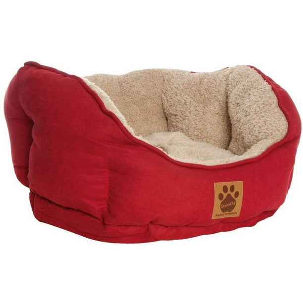 Precision Brand Clamshell Beds Dog Bed, Small, Red