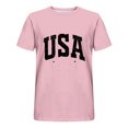 thumbnail image 3 of Joau USA 4th of July Mens T-Shirts Casual Short Sleeve Crew Neck Memorial Day Patriotic Graphic T-Shirts Independence Day Tee Tops, 3 of 3