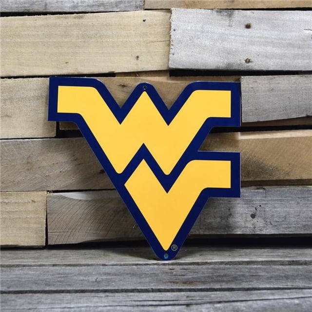 Authentic Street Signs 90041 Logo en Acier West Virginia Jaune de 12 Po