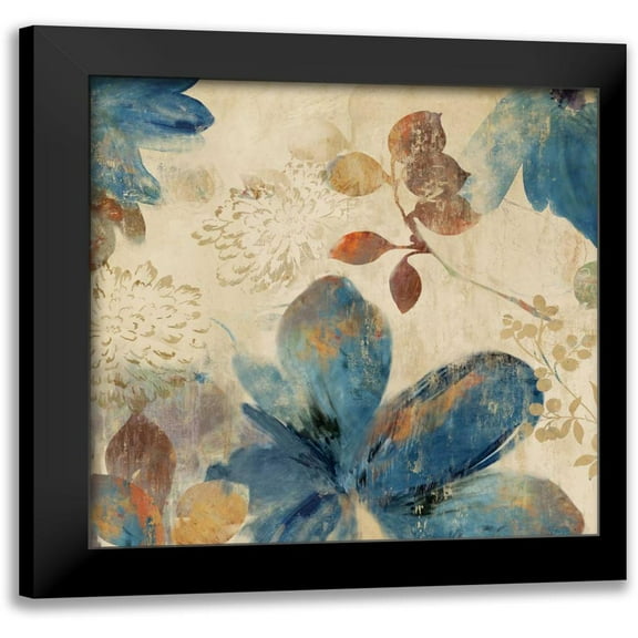 PI Studio 12x12 Black Modern Framed Museum Art Print Titled - Intuitive Moment II