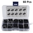 thumbnail image 1 of UPGRATOR U-Shaped Reed Nut Fasteners Set 60pcs Manganese Steel U Clips For Motorcycle And Wind Deflector, 1 of 8