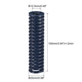 thumbnail image 2 of Unique Bargains Die Spring, 2 Pack 25mm OD 100mm Long Spiral Stamping Light Load Compression Die Springs, Blue, 2 of 5