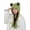 Green, variant on Frog Hats for Adults, Cute Crochet Knitted Beanie with Big Eyes, Winter Ear Warmer Outdoor Autumn Cap