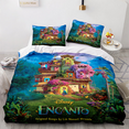 thumbnail image 5 of Magic Full House Encanto Printing 3d Quilt Cover Three-piece Set For Students And Children Home Textiles-Jinjin, 5 of 5