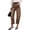 Coffee, variant on High Waisted Wide Leg Vintage Denim Pants Women Baggy Barrel Horseshoe Jeans