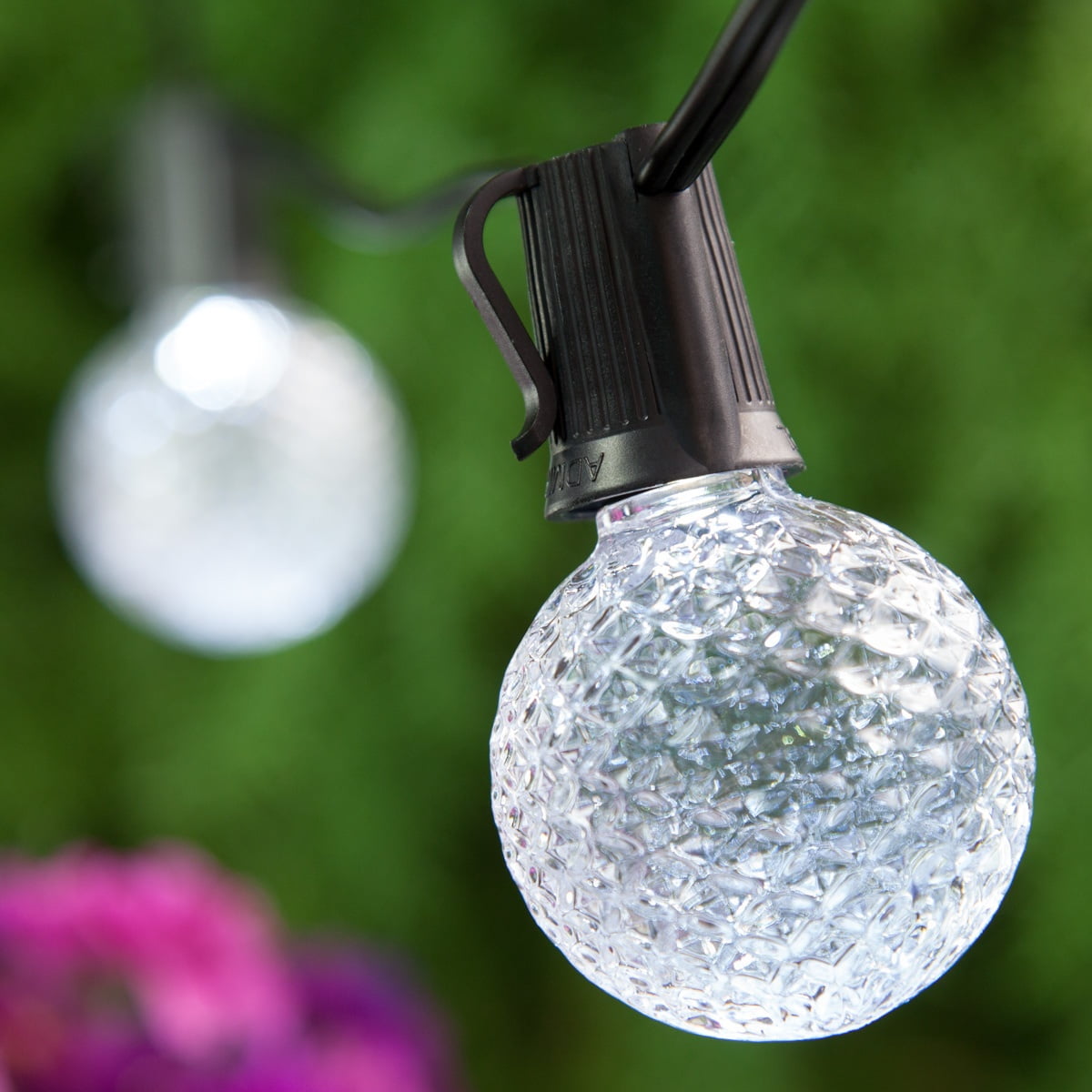 Wintergreen Lighting OptiCore Patio String Lights, Shatter Resistant