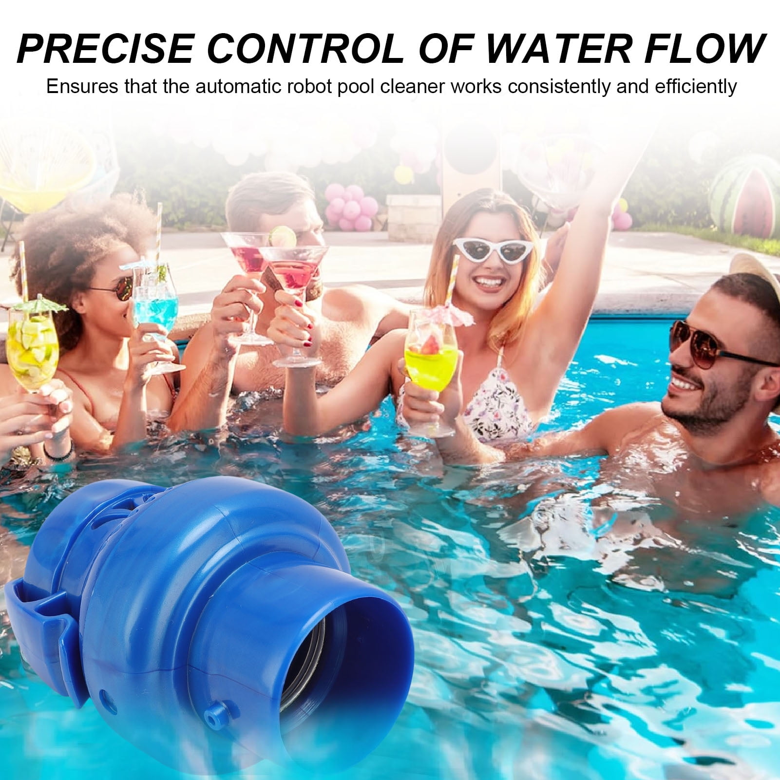 Flow Regulator Valve Replacement for MX8 MX6 Series Pool Cleaners FRV100 In Ground Automatic Robot Pool Cleaner Parts