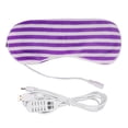 thumbnail image 1 of Heating Blindfold, 5 Gear USB Blindfold Adjustable  For Students For Sleeping Purple Stripe, 1 of 8