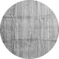 thumbnail image 1 of Ahgly Company Indoor Round Abstract Gray Contemporary Area Rugs, 7' Round, 1 of 1