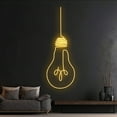 thumbnail image 3 of Handmadetneonsign Custom Hanging Lightbulb Neon Sign, Lighting Bulb Neon Light, Lamp Moment Led, 3 of 5