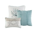 thumbnail image 4 of Gracie Mills Koreen 6-Piece Coastal Bliss Cotton Sateen Quilt Set with Throw Pillows - GRACE-3151, 4 of 4