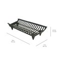 thumbnail image 3 of Pleasant Hearth CG30 30 Inch Cast Iron Grate, 3 of 3