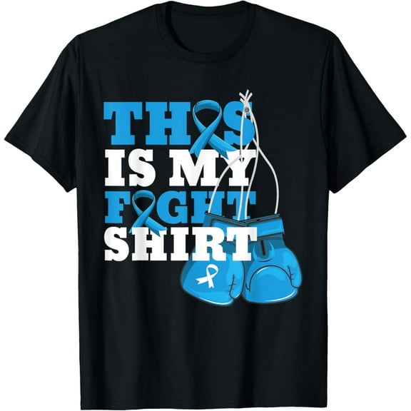 This Is My Fight Shirt Colon Cancer Fighter Support Strong T-Shirt