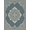 Gray, Pattern 4, variant on Design&I 4'x6' Washable Area Rug Vintage Distressed Lattice Border Scroll Ornate Latticework Beige Boho Refined for Dorm Room, Living Apartment, Flatweave Daily Traffic Ready