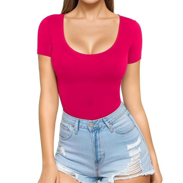 Eres Más Que una Camisa de Puntuación de Prueba de Manga Corta con Cuello en V con Mensaje Inspirador, Estilo Casual