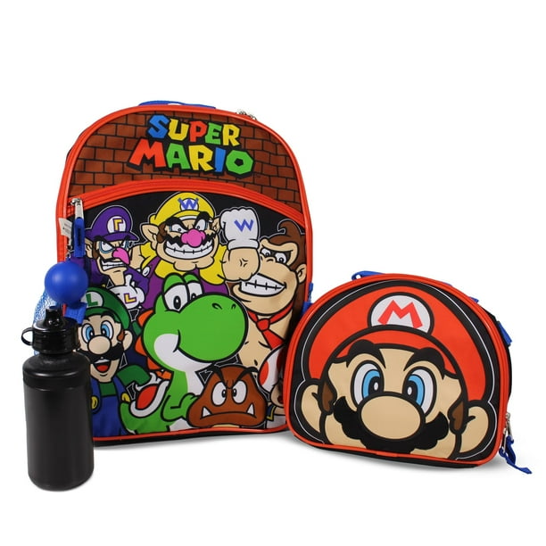 Mochila AI ACCESSORY INNOVATIONS Super Mario 16 pulgadas Set
