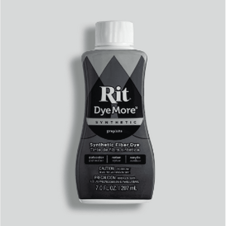 Rit DyeMore Dye for Synthetics, Graphite, 7 oz