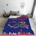 thumbnail image 6 of Custom New York Blanket Personalized Throw Blankets Name and Number for Men Women Boy Football Style Decor Gifts, 6 of 6
