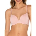 thumbnail image 2 of Fruit of the Loom Women's Cotton T-Shirt Bra, 2-Pack, FT797PK, Sizes 34A-42DD, 2 of 6