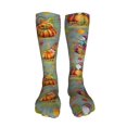 thumbnail image 5 of Yiaed Gnomes With Pumpkins Print Great elasticity Adult Stockings Sports socks for Men and Women-One Size, 5 of 8
