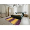 thumbnail image 4 of Ahgly Company Indoor Square Abstract Yellow Abstract Area Rugs, 6' Square, 4 of 6