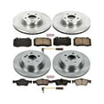 thumbnail image 3 of Power Stop Front and Rear Stock Replacement Brake Pad and Rotor Kit KOE6598, 3 of 8
