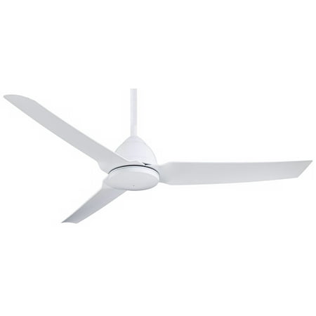 

54 Minka Aire Java Flat White Wet Rated Ceiling Fan with Remote