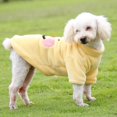 thumbnail image 4 of 2 ropa divertida de dibujos animados para mascotas Teddy Sherry Than Bear Corki ropa para perros pequeños y medianos en invierno perros alrededor de 3-5 Catties, 4 of 5