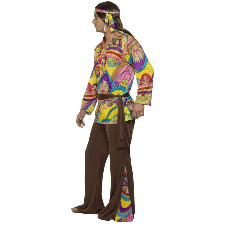 Psychedelic Hippie Man Costume Adult Psychedelic Hippie Man Costume Adult