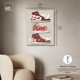 thumbnail image 5 of Hustle Grind Success Sneakers Canvas Trendy Sneaker Art by Art Remedy, Gallery Wrapped, 24" x 30", 5 of 7