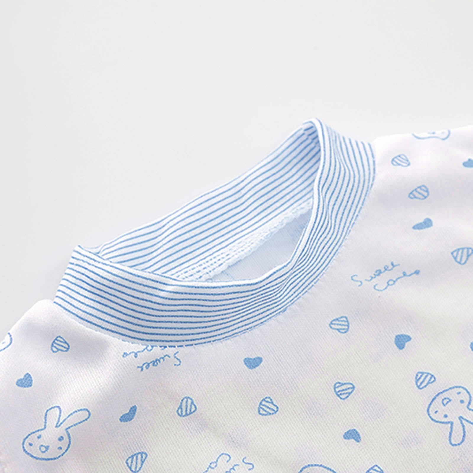Ketyyh-chn99 0-3 Months Baby Girl Clothes 8Pcs Baby Clothing Set Layette Shower Girls Boys Unisex Grow Comfort Soft Clothes Cartoon Outfits Gift Blue,0-3 Months