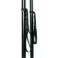 thumbnail image 3 of Afuera Living Wicker 2 Person Double Folding Hanging Egg Swing Chair in Charcoal, 3 of 14