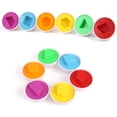 thumbnail image 1 of De Huevos A Juego, Juguetes De Huevos Inteligentes, Clasificador De Rompecabezas De Huevos 3D, Juguetes Educativos Para Edades Tempranas Para Bebés 6 Uds. Kearding FN002826-00, 1 of 6