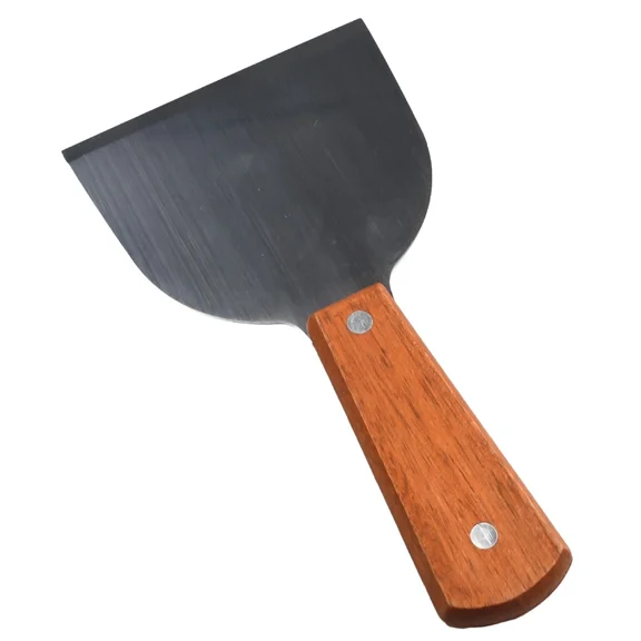 Stainless Steel Metal Spatula Turner Flat Burger Pancake Pizza Grill Flipper