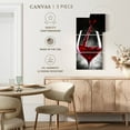 thumbnail image 5 of Elephant Stock Red Wine Is Served Wall Art - Vertical Multi Panel Canvas - Dining Room Wall Decor - Food And Drink Multi Panel - Black And White Decor - 21" x 44", 5 of 8