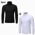thumbnail image 3 of 2 Playera Cuello Tortuga Perfecto Slim Fit Caballero Hombre, 3 of 8