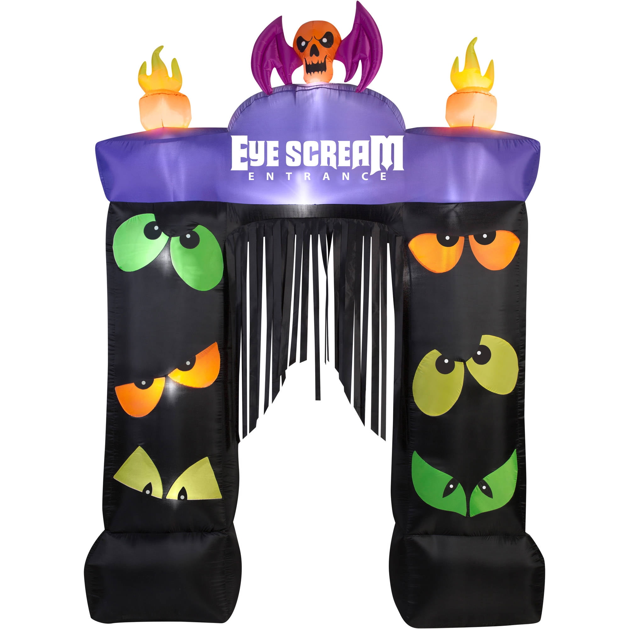 Gemmy Airblown Inflatable 9.5' X 7' Archway Eye Scream ...
