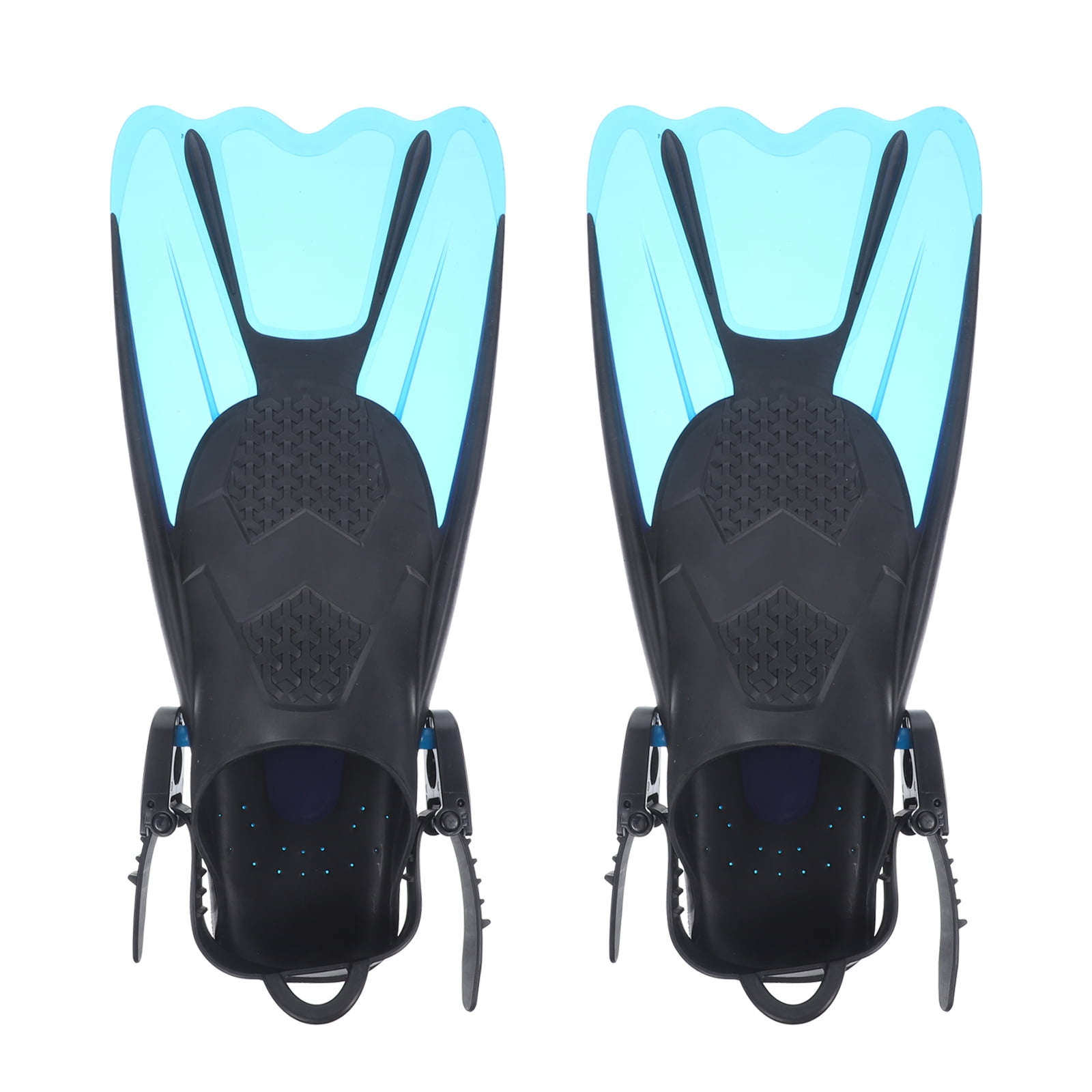 Rosarivae 2pcs Snorkeling Fins Diving Swimming Training Flippers