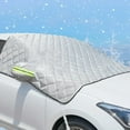 thumbnail image 3 of Waterproof Cover Exterior Car Covers Outdoor Half Awning Anti-Snow Windshield Proof Protective Cotton Sunshade Anti Ice Frost, 3 of 10