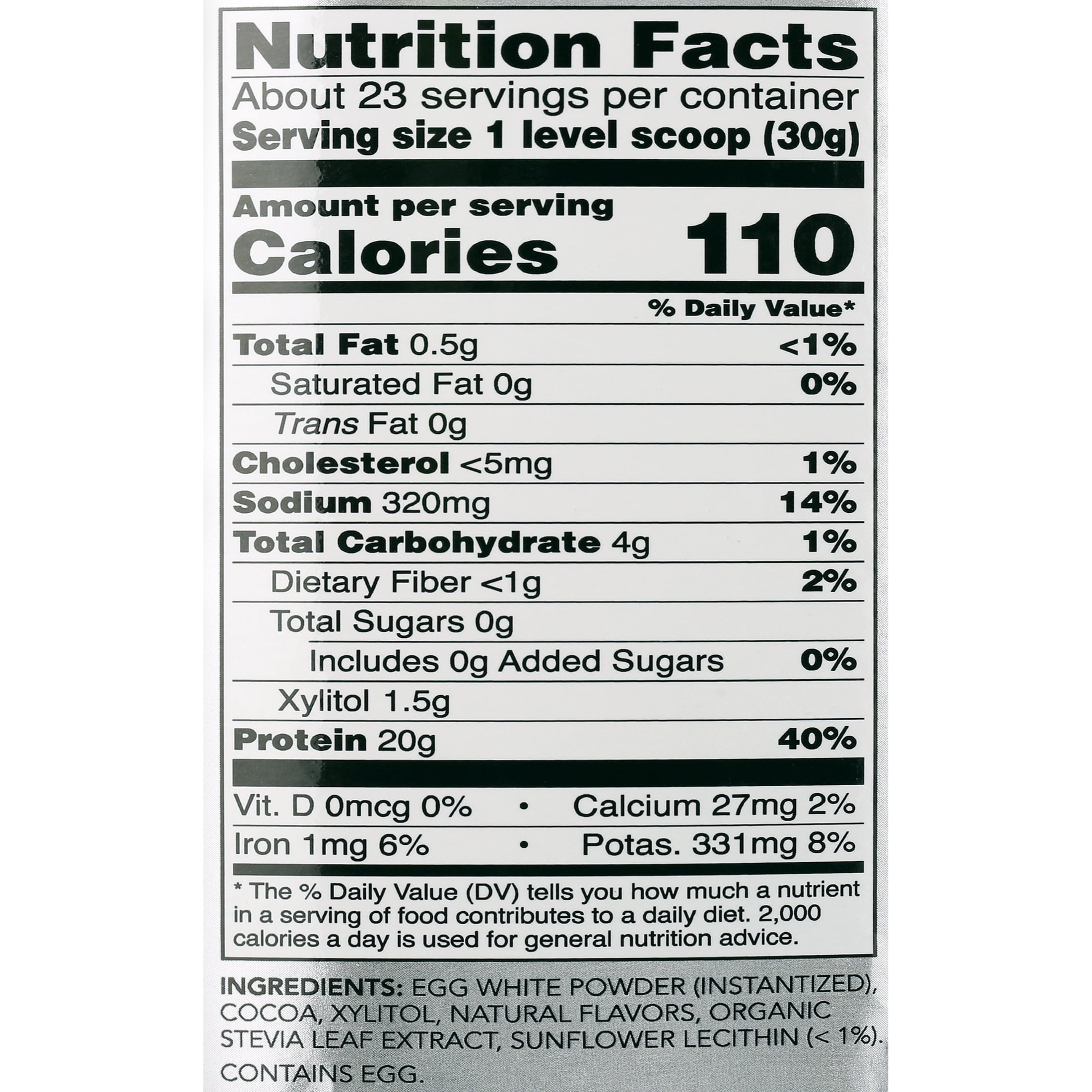 NOW Foods - NOW Sports Egg White Protein Powder Creamy Chocolate - 1.5 lbs.