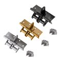thumbnail image 2 of 3Pcs Self Closing Spring Door Hinge Mute 4 Inch Cabinet Door Automatic Door Closer Anti-Rust ,Easy to Install, 2 of 6