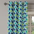 thumbnail image 3 of Ambesonne Grommet Curtain, , 50"x84", Dark Lavender Pale Orange, 3 of 5