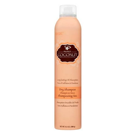 Hask Monoi Coconut Long Lasting Oil Absorption Hair Dry Shampoo, 6.5 Oz, 3 (Dry Shampoo Best Uk)