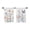 B, variant on Short Blackout Curtains for Small Bedroom Window,Kitchen Window Curtains, Insulating UV Blocking Drapes for Kitchen Cafe Basement Garage, Privacy Tiers for Bathroom Window