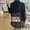 Dark Brown, variant on ITA Bag Kawaii Y2K Aesthetic Backpack - Clear Window Photo Pins Display, Cute Small Cosmetic Bag Insert