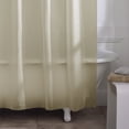 thumbnail image 4 of (6 pack) Zenna Home Beige Super Heavyweight Vinyl Shower Curtain or Shower Liner, 72" x 72", 4 of 7