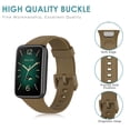 thumbnail image 4 of Correa De Pulsera Pulsera de pulsera inteligente con correa impermeable para Xiaomi Mi Band 7 Pro (café), 4 of 5