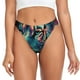thumbnail image 1 of Balery Colorful Flower Tiger Tangas de Algodón para Mujer con Estampado – Ropa Interior Sexy, Transpirable, G-string-Medium, 1 of 6